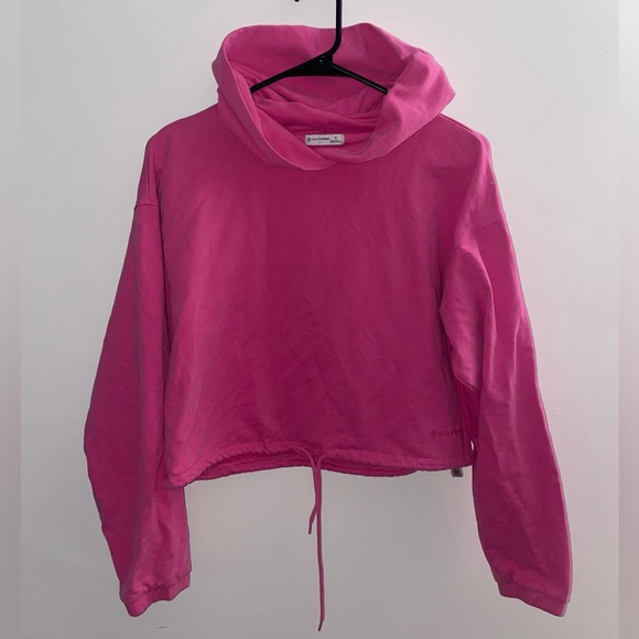 Call it spring pink hoodie with drawstring waist size M - Picture 1 of 2